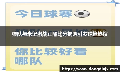 狼队与米堡激战正酣比分揭晓引发球迷热议