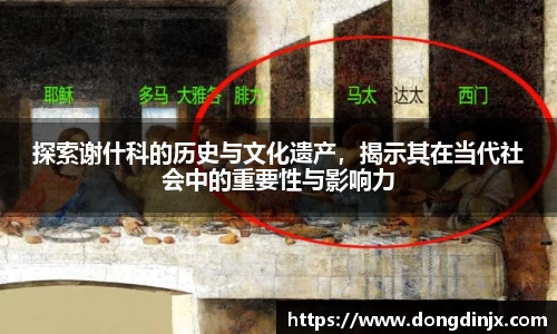 探索谢什科的历史与文化遗产，揭示其在当代社会中的重要性与影响力